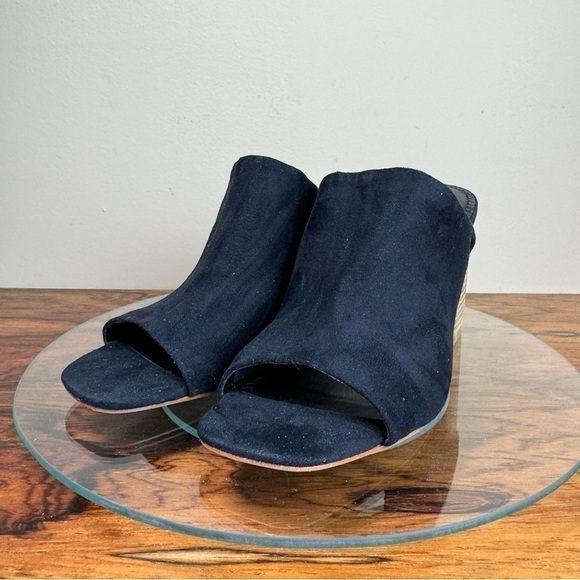 BP Callum Open Toe Mule In Black size 8 - Picture 4 of 14